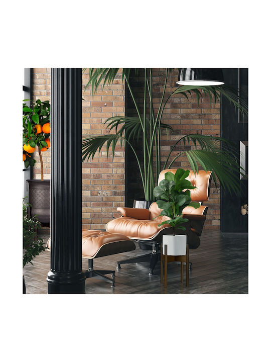Relaxdays Set 3 Bambus Pflanzgefäße Braun