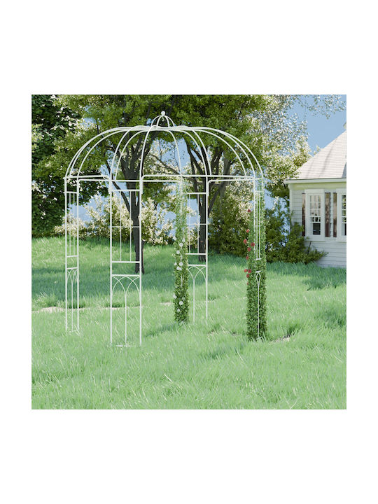 Relaxdays Ghiveci De Flori Alb 269x211cm