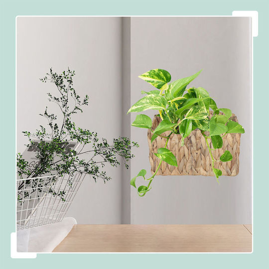 Relaxdays Саксия За Цветя Бежова 29x28x15см