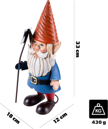 Kadax Gartendekorationen Metallische Steine 46882