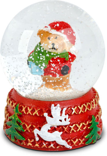 Glob De Zăpadă De Crăciun 6 Cm Decorațiune Festivă Figurine Cadou Ideal Design Clasic