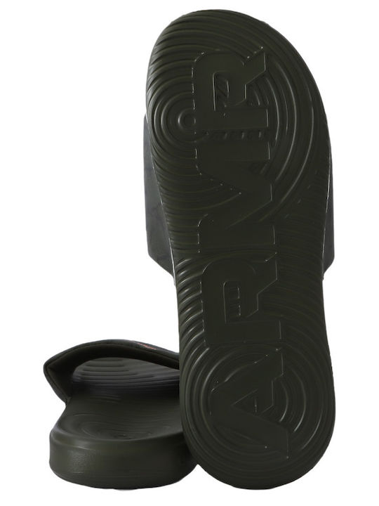 Ansa Fixed Men's Slides Khaki
