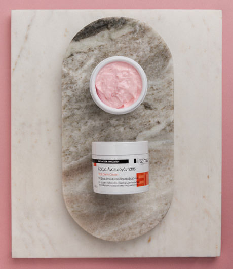 Tzimas Cosmetics Κρέμα Αναζωογόνησης Κρέμα Προσώπου για Ενυδάτωση & Ανάπλαση 100gr