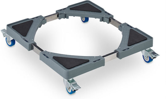 Relaxdays Βάση Γλάστρας Γκρι 10.5x44x44εκ.