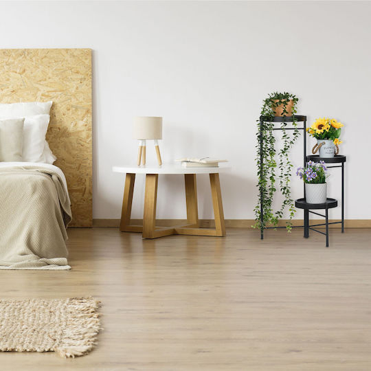 Relaxdays Suport Pentru Plante Negru 65x44x44 cm
