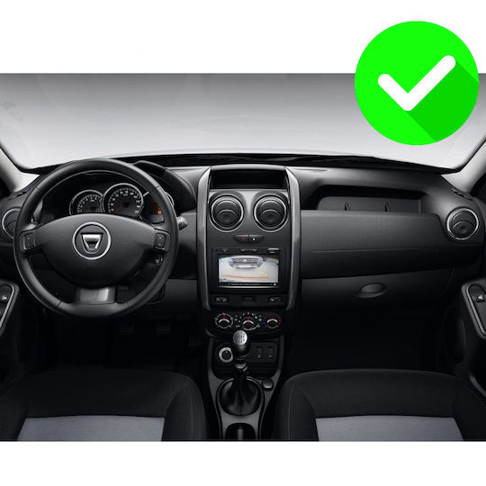 Carmedia Ηχοσύστημα Αυτοκινήτου για Dacia Duster 2012-2022 (Bluetooth/USB/WiFi/GPS/Apple-Carplay/Android-Auto) με Οθόνη Αφής 9"