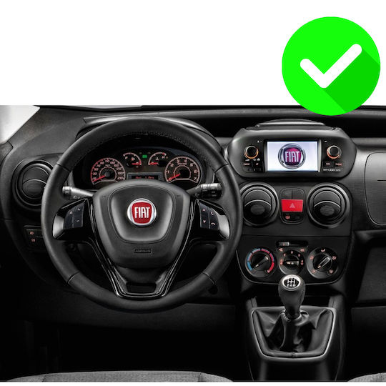 Carmedia Автомобилна Аудио Система За Fiat Fiorino Citroen Nemo 2008-2018 Bluetooth USB Вграден Wi-Fi GPS Apple CarPlay Android Auto С Touch Screen 12.3"