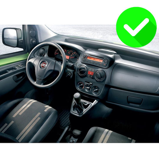 Carmedia Автомобилна Аудио Система За Fiat Fiorino Citroen Nemo 2008-2018 Bluetooth USB Вграден Wi-Fi GPS Apple CarPlay Android Auto С Touch Screen 12.3"