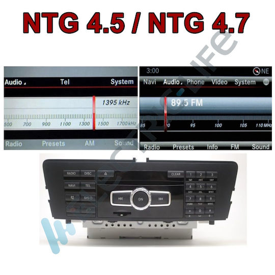 Lm Digital Lm Kh2 503 Ro Οθόνη Oem Multimedia Αυτοκινήτου Mercedes E W212 2009 > 2012 Carplay Androidauto Bt Gps Wifi Gprs
