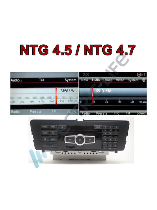 LM Digital LM Kh2 337 N45 OEM Multimedia Auto-Audiosystem Mercedes-Benz A Klasse Cla Klasse W176 2013 > 2017 CarPlay Android Auto BT GPS WiFi GPRS