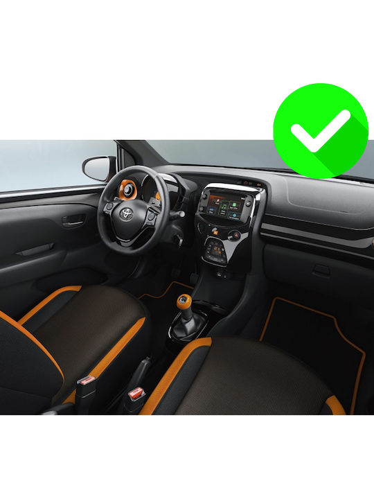Carmedia Car Audio System for Peugeot 108 Toyota Aygo Citroen C1 2014 (Bluetooth/USB/WiFi/GPS/Apple-Carplay/Android-Auto) with Touch Screen 9"
