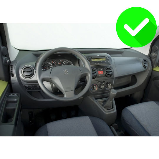 Carmedia Ηχοσύστημα Αυτοκινήτου για Fiat Fiorino / Qubo Citroen Nemo 2008-2018 (Bluetooth/USB/WiFi/GPS/Apple-Carplay/Android-Auto) με Οθόνη Αφής 12.3"