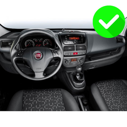 Carmedia Car Audio System for Fiat Doblo 2010-2015 (Bluetooth/USB/WiFi/GPS/Apple-Carplay/Android-Auto) with Touch Screen 12.3"