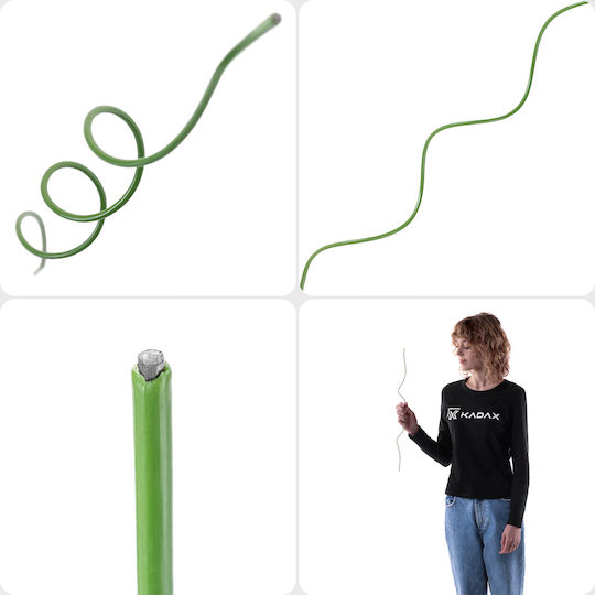 Kadax Spiral Plant Stake Green 55 Cm 3 Pcs