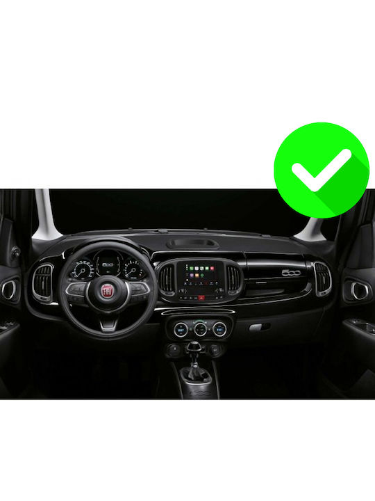 Carmedia Sistem Audio Auto pentru Fiat 500L 2012 (Bluetooth/USB/AUX/WiFi/GPS/Apple-Carplay/Android-Auto) cu Ecran Tactil 11.8"