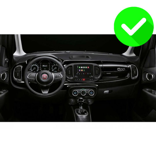 Carmedia Ηχοσύστημα Αυτοκινήτου για Fiat 500L 2012 (Bluetooth/USB/AUX/WiFi/GPS/Apple-Carplay/Android-Auto) με Οθόνη Αφής 11.8"