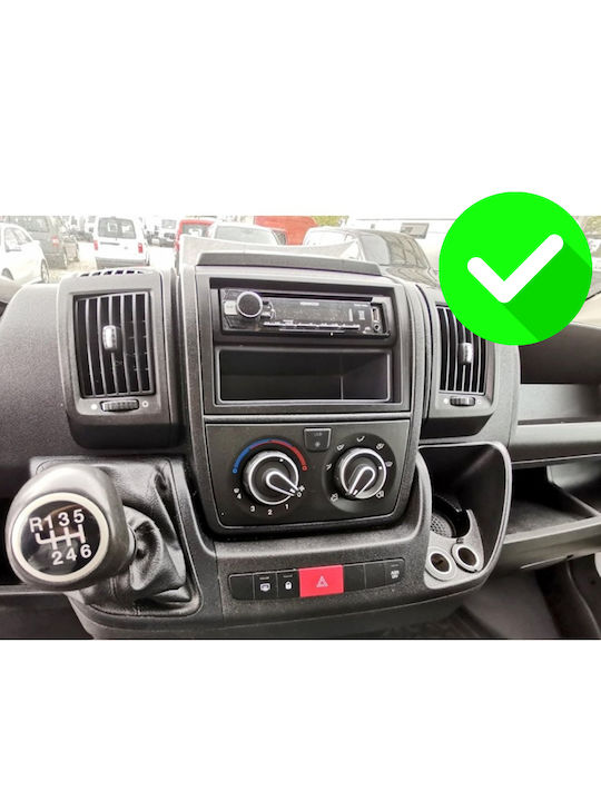Carmedia Car Audio System for Peugeot Boxer Fiat Ducato Citroen Jumper 2006-2011 (Bluetooth/USB/WiFi/GPS/Apple-Carplay/Android-Auto) with Touch Screen 9"