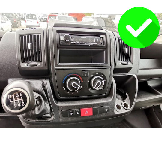 Carmedia Car Audio System for Peugeot Boxer Fiat Ducato Citroen Jumper 2006-2011 (Bluetooth/USB/WiFi/GPS/Apple-Carplay/Android-Auto) with Touch Screen 9"