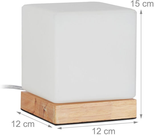 Decorative Lamp E14 15x12x12cm