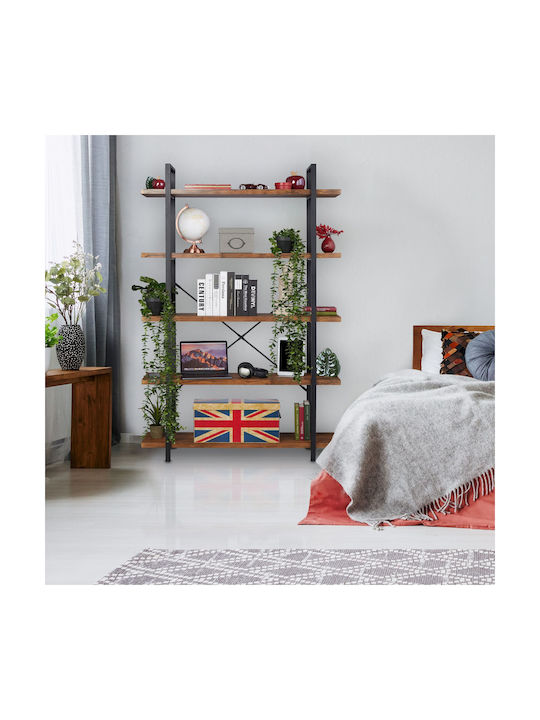 Set 2 Plante Artificiale Suspendate Relaxdays Verde Închis Negru 80x20cm