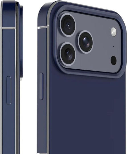 Prodigee Aluminium Edge Magsafe Case Iphone 17 Pro Max Navy Blue