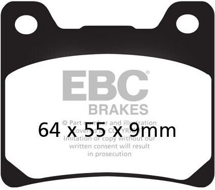 EBC Motorcycle Brake Pads for Yamaha YZF 1000