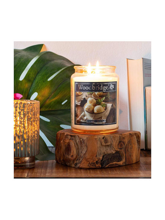 Relaxdays Aromatisches Kerze Gelbe 17x10cm