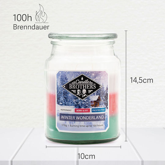Relaxdays Lumânare Aromatică Albă 14.5x10cm