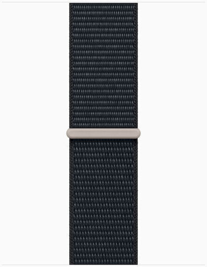 Apple Watch SE 2023 Cellular Aluminium 40mm Waterproof with eSIM and Heart Rate Monitor (Midnight with Midnight Sport Loop)