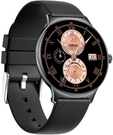 Colmi V89 Smartwatch with Heart Rate Monitor (Black)