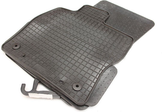 Petex Σετ Μπροστινά και Πίσω Πατάκια 4τμχ για Volkswagen Golf 2012 Μαύρα