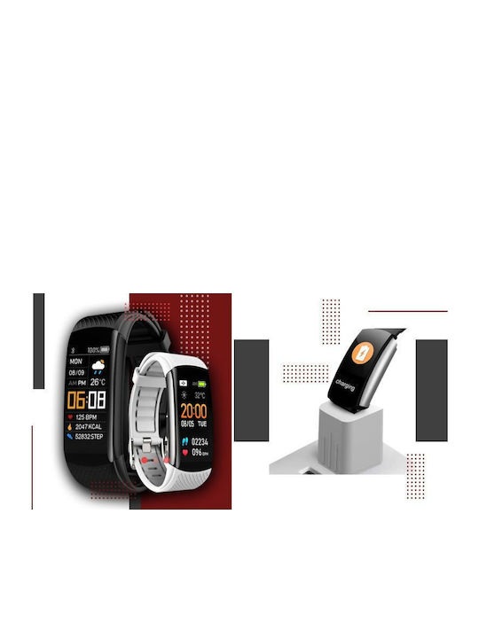 Giewont Gw200-2 Black White Smartwatch 2 Straps