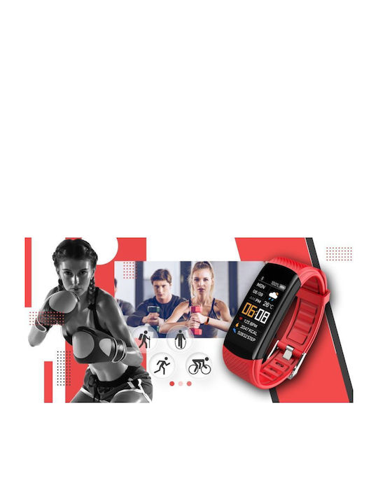 Giewont Gw200-1 Black-red Smartwatch 2 Straps