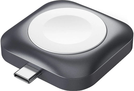 Usb-C Magnetisches Ladestationsdock Schwarz