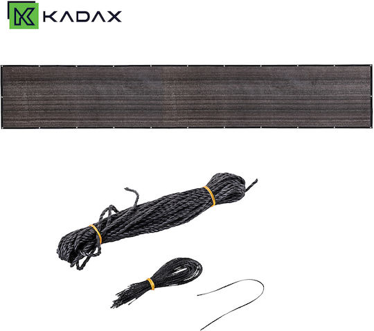 Kadax Black Shade Mesh Fabric 0.9x5m 180gr/m²