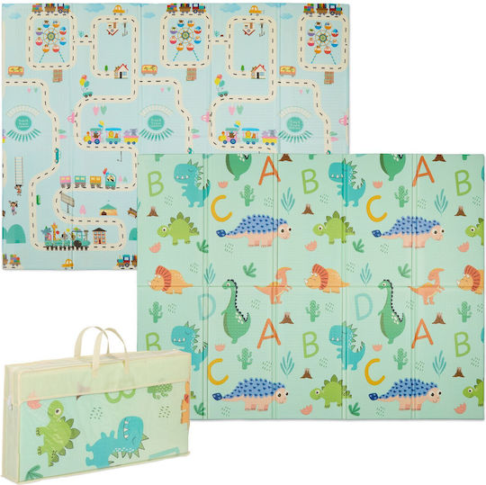 Relaxdays Covor Pentru Copii Multicolor 150x150cm Relaxdays Covor Pentru Copii Multicolor 150x150cm
