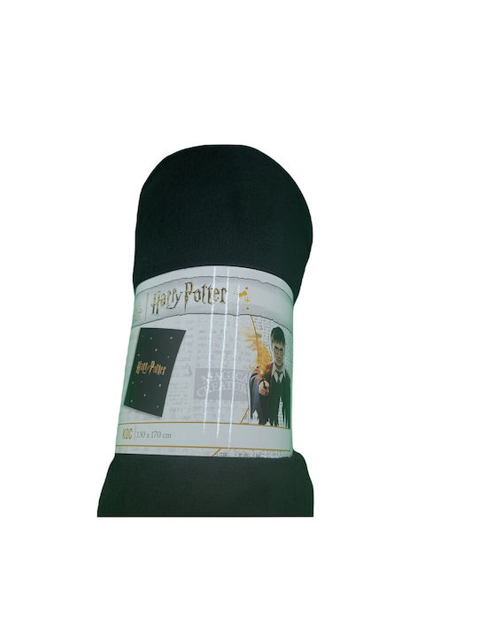 Carbotex Одеяло Флийс Черно 130x170см