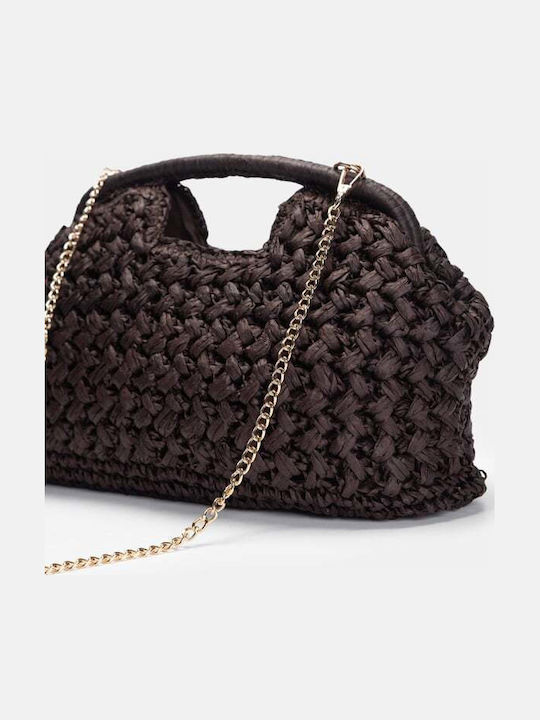 Straw Women's Handbag Brown