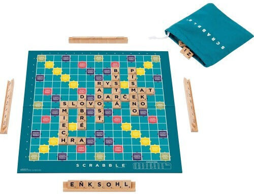 Επιτραπέζιο Παιχνίδι Scrabble για 2-4 Παίκτες 8+ Ετών JLJ58 Mattel