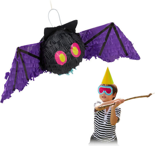 Relaxdays Pinata Bat Modell Mehrfarbig 21,5x52x23cm