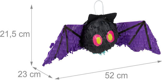 Relaxdays Pinata Bat Modell Mehrfarbig 21,5x52x23cm