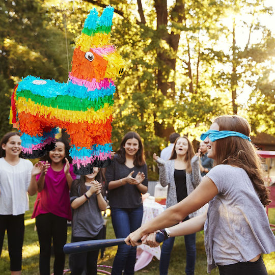 Pinata Multicolor Llama Relaxdays 56x41x13cm 0.2kg