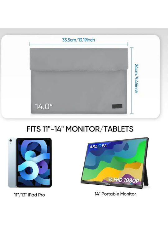Arzopa Arzopa Laptoptasche Für Laptop 14 Zoll 764143512141