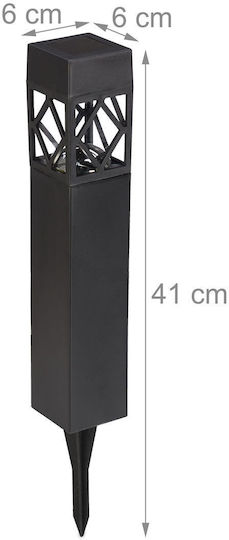 Relaxdays Solar Light with Motion Sensor and Photocell IP65