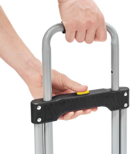Relaxdays Cărucior de Transport Pliabil pentru Sarcină de Până la 60 kg în Culoare Gri