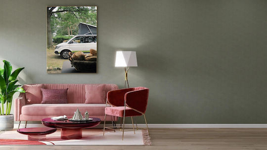 Painting Camping Day Car Bread Day Camping Car Bread 115x170