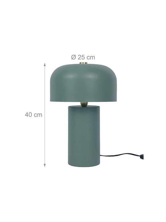 Relaxdays Lampă de Masă pentru Soclu E14 cu Abajur Auriu și Bază