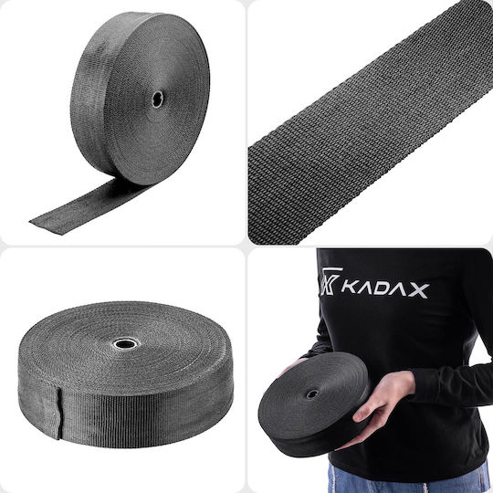 Kadax Pflanzenstützen & Bindematerial Strip 50 Mm x 25 M Schwarze