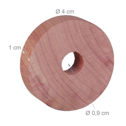 Relaxdays Material Pentru Garduri De Grădină Din Lemn 4x1cm