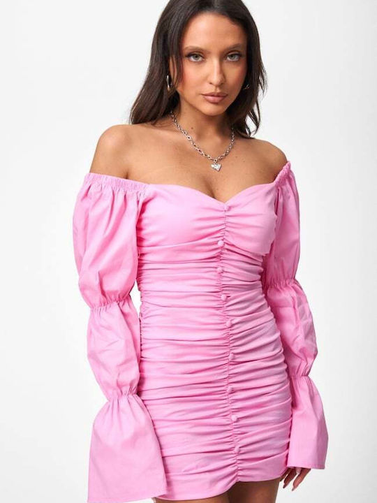 Mini Evening Dress Pink